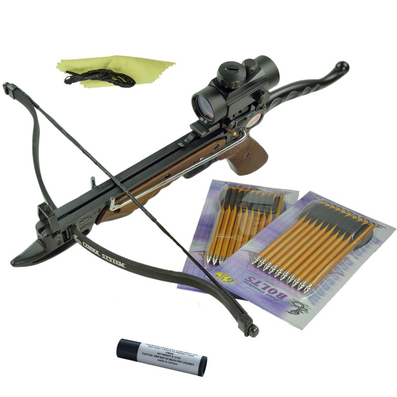 SPECIAL] SET X-BOW COBRA MX im Red Dot Package - 80 lbs / 165 fps - , 99,99  €