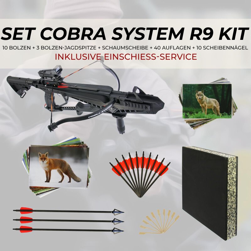 SPECIAL] EK ARCHERY Cobra System R9 Kit - 90 lbs / 240 fps - Pistole,  369,00 €